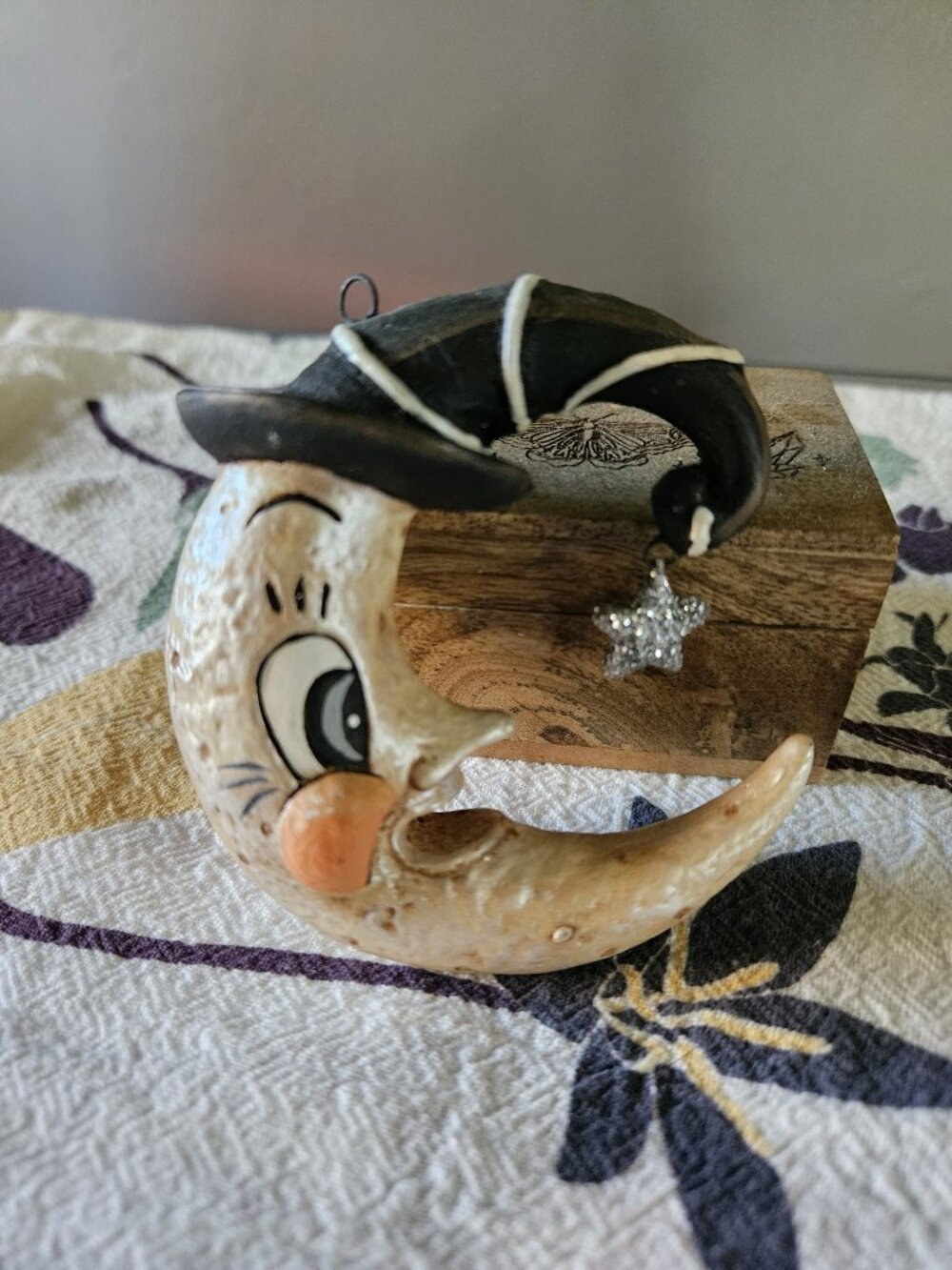 Crescent Wanda Luna Ornament  *Johanna Parker*